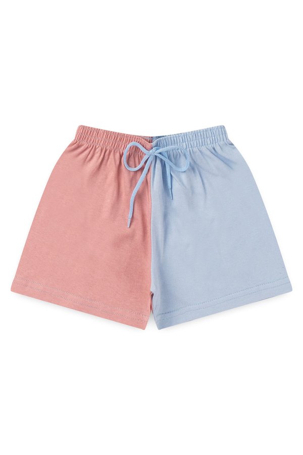 Conjunto Cropped Infantil Verão Feminino Sea Adventure - Branco